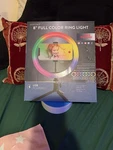 Vivitar 8-INCH Led Ring Light With Tripod Stand Cell Phone Holder. Fixed Price $31.50.