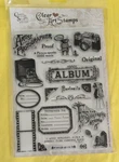Crafty Secrets Clear Art Photo Studio Set Vintage Camera Mouse. Fixed Price $34.99.