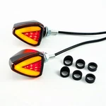 2X Motorcycle Led Turn Signals Blinker Light Indicator Amber Red Lamp Universal. Fixed Price $6.89.
