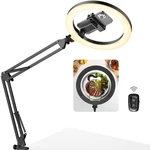 Ring Light 10 Led Phone Mount Desk Selfie Youtube Zoom Innogear 619 Overhead. Fixed Price $51.99.