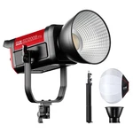 Gvm Pro SD200B 200W Bi-color Led Video Cob Spotlight Kit With Lantern Softbox. Fixed Price $369.00.