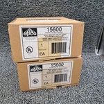 Epco 15600 Wall Mount Utility Light Black With/temp. Glass Conductor Lot Of 2. Fixed Price $44.50.
