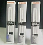3X Sylvania Dulux 13W 2700K 21136 CF13DS/827 2-PIN Compact Fluorescent Bulb. Fixed Price $17.95.