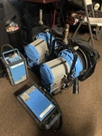 2 Arri M18 Hmi 1800W Lamphead W/barndoors, Scrim Set, Extra Bulb, Ballasts. Fixed Price $4500.00.