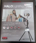 Tzumi 7260 Halo Light Pro 10" Led Ring & Media Station Usb Powered. Fixed Price $31.49.