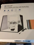 Puluz 30CM Foldable Led Ring Light Studio Box Open Never Used. Fixed Price $14.10.