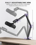 New Ku Xiu Boom Arm, Upgraded Mic With Sturdy Aluminum Alloy Fully Adustable. Fixed Price $39.00.