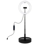 Puluz 10.2 Inch 26CM Usb 3 Modes Dimmable Dual Color Temperature Curved Ring. Fixed Price $39.00.