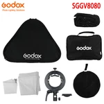 Us Godox 80X80CM & S2 Bracket Foldable Flash Softbox With Grid For AD100 V100. Fixed Price $65.00.
