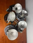 Norman & LH2K Studio Flash Lampheads W/ Cables - Lot 5. Fixed Price $56.00.