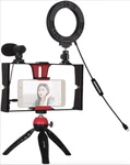 Helix Brand 4 1 Vlogging Kit Phone Video Recording Stabilizer Rig.. Fixed Price $42.41.