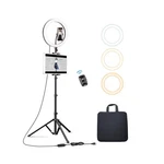 Elitehood 12 Ring Light With Tripod Stand (72 Tall). Fixed Price $75.71.