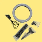 Esddi Led Ring Light Lamp Model PLV-R120 Colors #8563 Z46/2 (ar). Fixed Price $32.99.