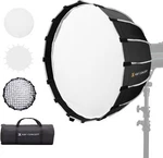 K&f Concept Softbox Parabolic Hexadecagon Quick Release Bowens Mount Grid+ Bag. Fixed Price $109.99.