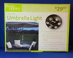 Better Homes & Gardens 18 Led Self-adjusting Umbrella Light "-2" Pole, Tested. Fixed Price $11.95.