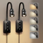 2 Pack Wall Mounted Headboard Reading Light, Led Dimmable Touch Control, Idea.... Fixed Price $93.89.