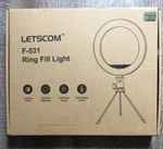 "selfie Ring Light" Letscom 10.2" Fill Tabletop F-531. Fixed Price $18.00.