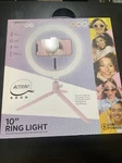 Vivitar 6 Inch Full Color Led Ring Light With Usb Powered Tabletop Tripod. Fixed Price $15.99.