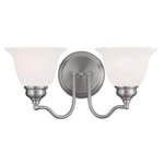 Livex Lighting Essex Bath Brushed Nickel 1352-91. Fixed Price $119.96.
