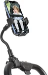 Gooseneck Stroller Phone Holder, Cell Mount Pole Clamp For Ba... Fast Ship. Fixed Price $37.99.