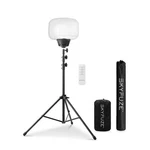 E-z Up Skyfuze 60W Led Balloon Light And Tripod With Over 5,000 Sqft Of 360-DE. Fixed Price $462.00.