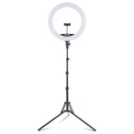 Vivitar 18" Led Rgb Ring Light With Tripod, Phone Holder Usb Charging Ports, And. Fixed Price $33.00.