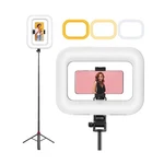 Phone Ring Light With 80" Tall Tripod Stand Built-in 8000MAH Batter... Fast Ship. Fixed Price $75.69.