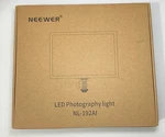 Neewer NL-192AI Led Photography Light Panel 20W, 3200-5600K Bi-color, 8000MAH. Fixed Price $39.95.