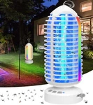 Bug Zapper Outdoor With Colorful Lighting And Auto-sensing, 3 1 Cordless 4.... Fixed Price $37.99.