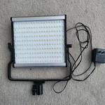 Fositan L4500 Bi-color Led Video Light W/power Adapter Powers On Guc. Fixed Price $49.99.