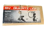 Smith Victor Corp Sv Quartz Light Q250 250W With Box- Working 3200K. Fixed Price $8.99.