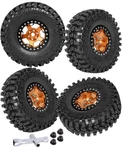Rc 2.2 Rims Tires Wheels For 1/10 SCX10 90046 Iii AXI030.... Fixed Price $79.32.