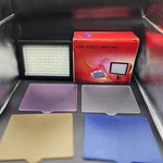 Julius Studio JGG2161 Led Video Light Panel W/ 4 Color Filters Box Tested Works. Fixed Price $45.00.