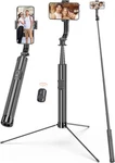 Selfieshow 75" Extendable Cell Phone Tripod/selfie Stick With Wireless Remote. Fixed Price $16.99.