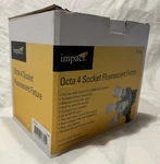 New In Box Impact FF-OF4 Octa 4-SOCKET Fluorescent Fixture. Fixed Price $25.00.