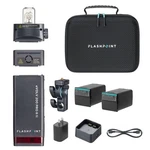 Flashpoint Evolv 200 Pro Ii Ttl Pocket Kit With Extra Battery. Fixed Price $408.00.