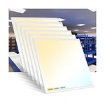 6 Pack 2X2 Led Flat Panel Light - 3000K/4000K/5000K Selectable, Triac Dimmabl.... Fixed Price $218.71.