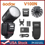 Godox V100 Flash For Nikon, Global Shutter,touchscreen CONTROL,100W Ttl. Fixed Price $296.00.