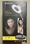 Vivitar 2 1 Desktop Vlogging Ring Light Lamp Phone Stand. Fixed Price $9.99.