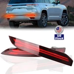 Red Lens Tail Lights Rear Bumper Reflector Brake For Jeep Grand Cherokee 2022+. Fixed Price $68.98.