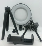 Mactrem Led Ring Light 6" Kit With Tripod Stand 3 Modes Free Shipping Z. Fixed Price $19.88.