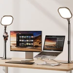 2 Packs Video Conference Lighting Kits, Dimmable Desk Ring With Stand A.... Fixed Price $93.24.