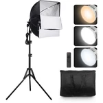 Softbox Lighting Kit, 16", Professional With 45W Led Bulbs, 3000-6. Fixed Price $46.23.