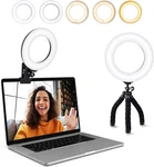 Video Conference Lighting Kit, Ring Clip Laptop Monitor With 5 Dimmable. Fixed Price $53.99.