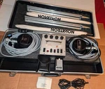 Novatron 400VR Powerpack W/2100 & 2140 Heads, Stands, Umbrellas, Sync Flashmeter. Fixed Price $211.00.