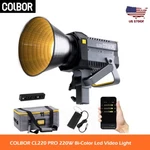 Colbor CL220 Pro 220W Bi-color Led Video Light Lamp 2700-6500K Us. Fixed Price $305.00.