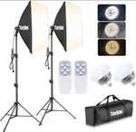 Torjim Photography Lighting Kit, 2PCS 27" Professional. Fixed Price $108.00.