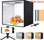 Us Puluz 30CM Photo Studio Ring Led Light Box Shooting Tent 6 Colors Desktop. Fixed Price $26.98.
