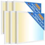 Allsmartlife 2X2 Led Flat Panel Light 6-PACK, 0-10V Dimmable, 5CCT 3000K-3500.... Fixed Price $343.95.