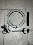 Ubeesize Selfie Ring Light With Tripod Stand - Black. Fixed Price $10.00.
